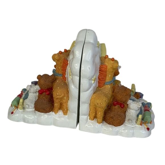 Vintage Resin Children’s Book Ends - Picture 2 of 10